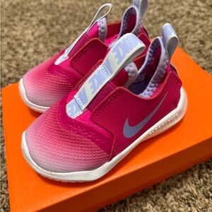 Nike Little Girls Pink and Purple Sneakers